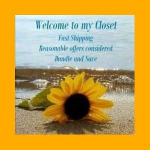 Welcome to my closet!